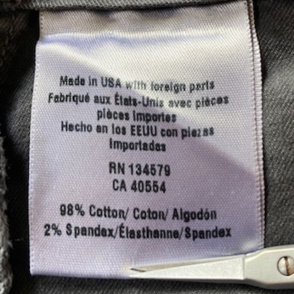 SUNDRY Women's High Rise Pleated Relaxed Cotton Grey Jeans Size 28 - Picture 10 of 11